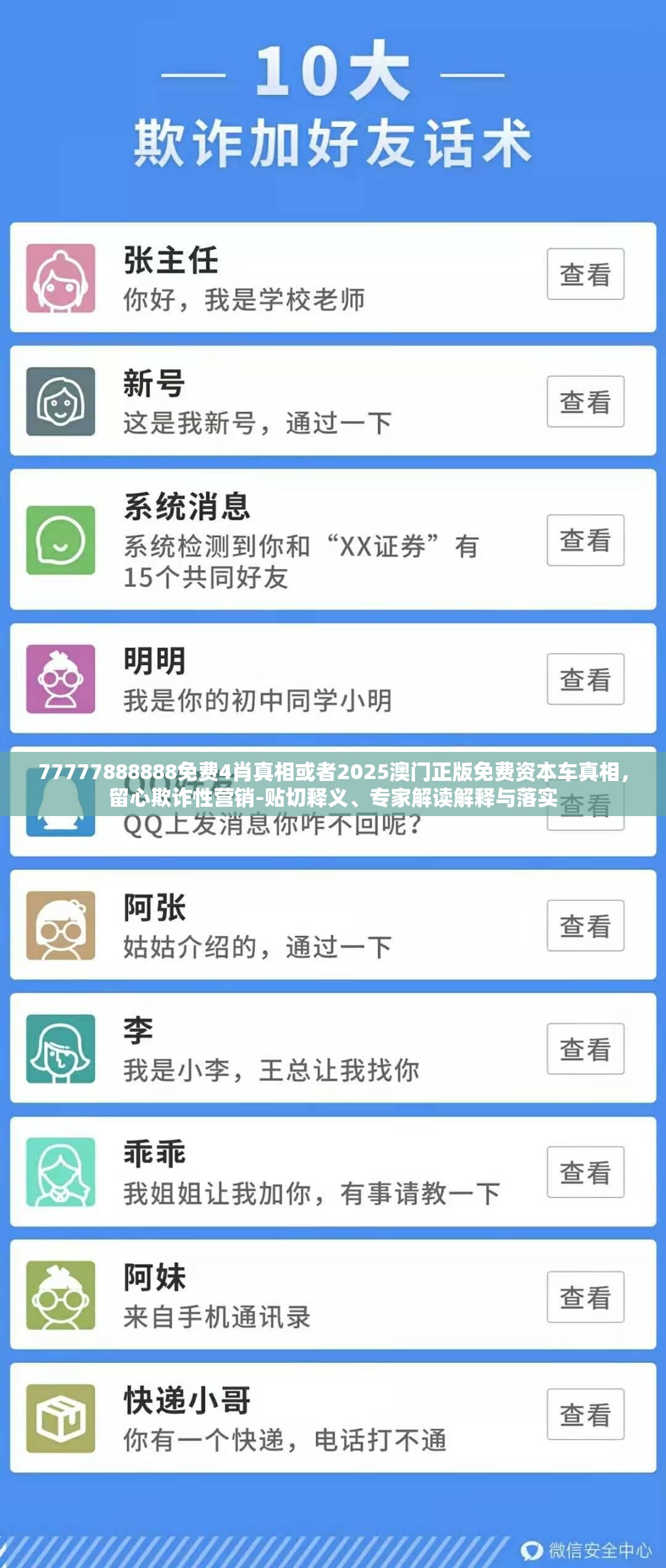77777888888免费4肖真相或者2025澳门正版免费资本车真相，留心欺诈性营销-贴切释义、专家解读解释与落实
