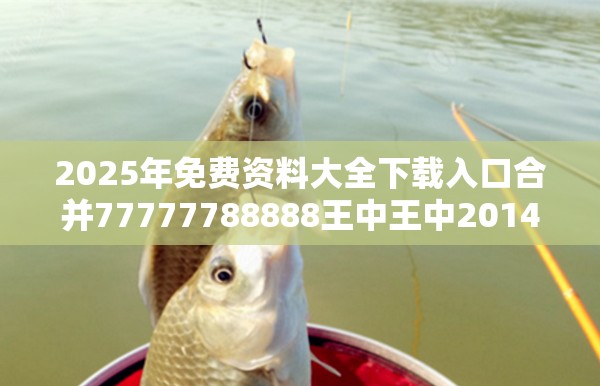 2025年免费资料大全下载入口合并77777788888王中王中2014，重点释义、解释与落实,警惕不实的钓鱼钩